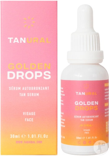 Tanural Golden Drops Ser Autobronzant Față 30ml - Img 1