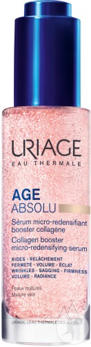 Uriage Age Absolu Ser Micro-Redensifiant Booster De Colagen Flacon Cu Pompiță 30ml - Img 1