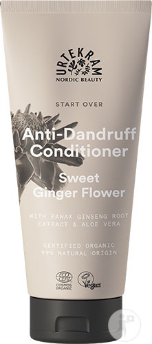 Urtekram Start Over Balsam Antimătreață Cu Floare De Ghimbir Tub 180ml - Img 1