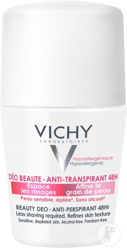 Vichy Déo Beauté Anti-Perspirant 48h Roll-On 50ml - Img 1