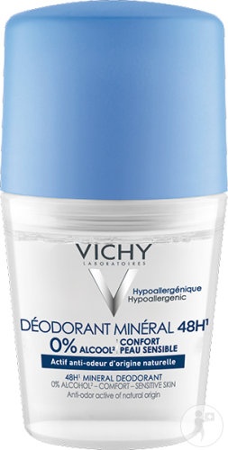Vichy Deo Mineral 48h Roll-On 50ml - Img 1