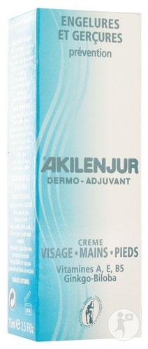 Akileïne Akilenjur Cremă pentru Față - Mâini - Picioare Tub 75ml - Img 1