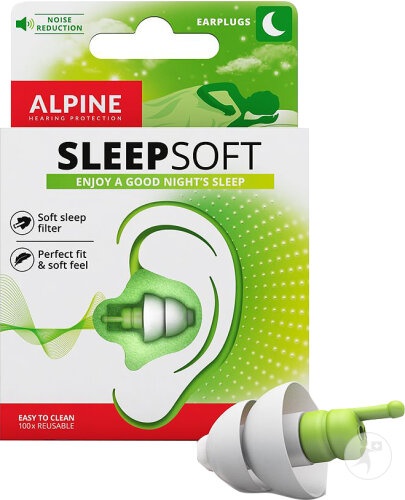 Alpine Sleepsoft Dopuri Pentru Urechi 1 Pereche - Img 1