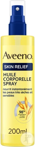 Aveeno Skin Relief Ulei De Corp Spray Pentru Piele Foarte Uscată Și Sensibilă 200ml - Img 1