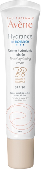 Avène Hydrance BB Cremă Hidratantă Bogată Colorată Piele Sensibilă Uscată Și Foarte Uscată 40ml - Img 1