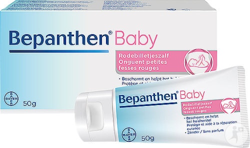 Bepanthen Baby Unguent Pentru Fese Iritate Și Mameloane 50g - Img 1