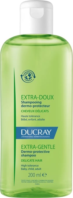 Ducray Extra-Gentle Dermo-Protecteur Șampon Utilizare Frecventă Toleranță Mare 200ml - Img 1