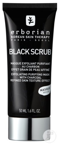 Erborian Black Scrub Mască Exfoliantă Purificatoare Pe Bază De Cărbune 50ml - Img 1