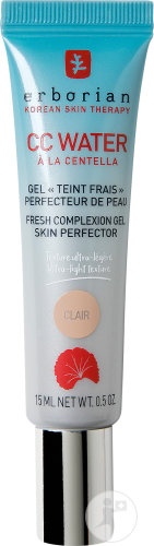 Erborian CC Water Cu Centella Gel Perfector De Ten Nuanța Deschisă 15ml - Img 1