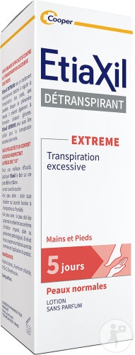 Etiaxil Loțiune Tratament Transpirație Excesivă Mâini Și Picioare Pentru Piele Normală 100ml - Img 1