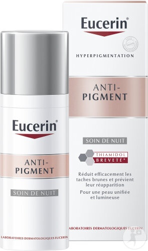 Eucerin Anti-Pigment Cremă De Noapte Împotriva Petelor Pigmentare 50ml - Img 1