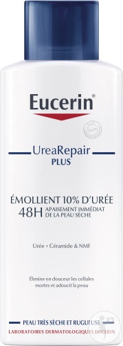 Eucerin UreaRepair Plus Emolient 10% Uree Pielea Foarte Uscata si Rugoasa Flacon 250ml - Img 1