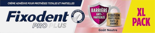 Fixodent Pro Plus Barieră Anti-Particule Gust Neutru Tub 57g - Img 1