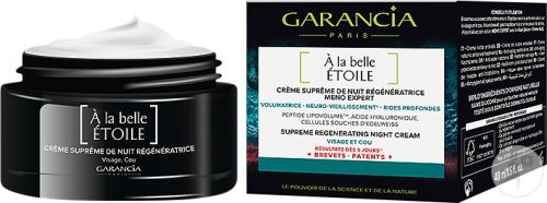 Garancia À La Belle Étoile Cremă Supremă De Noapte Regeneratoare Meno Expert Pentru Față Și Gât 40ml - Img 1