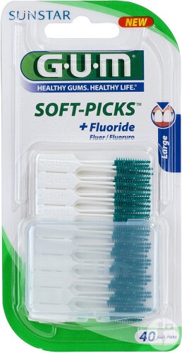 Gum Soft-picks Original Betisoare Interdentare Mari 50 De Bucăți - Img 1