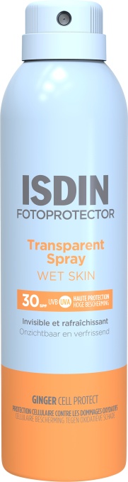Isdin Fotoprotector Spray Transparent SPF30 Wet Skin 250ml - Img 1