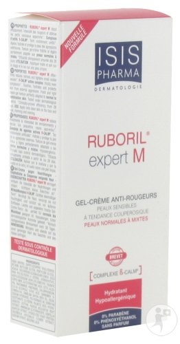 Isispharma Ruboril Expert M Gel-cremă Antiroșeață Tub 40ml - Img 1