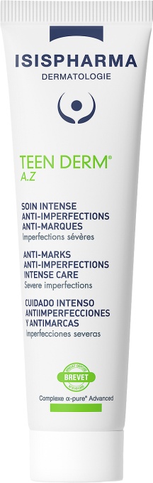 Isispharma Teen Derm A.Z Îngrijire Intensă Anti-Imperfecțiuni Anti-Semne Imperfecțiuni Severe 30ml - Img 1