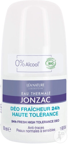 Jonzac Eau Thermale Rehydrate Deodorant Prospețime 24h Bio Roll-On Flacon 50ml - Img 1