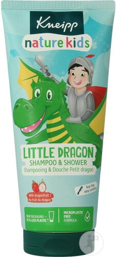 Kneipp Nature Kids Șampon Și Gel De Duș Micul Dragon Tub 200ml - Img 1