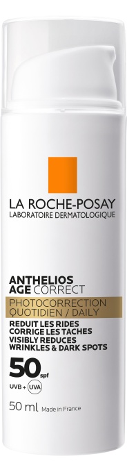 La Roche-Posay Anthelios Age-Correct SPF50+ Corector Zilnic Flacon Dozator 50ml - Img 1