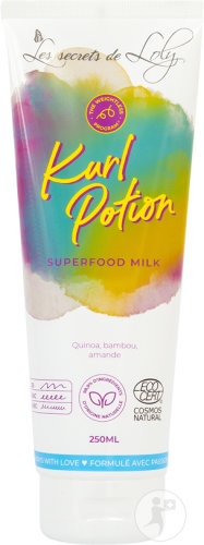 Les Secrets de Loly Kurl Potion Tratament Fara Clatire Pentru Par Cu Bucle Si Par Texturat Tub 250ml - Img 1