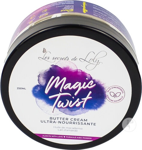 Les Secrets de Loly Magic Twist Crema Unt Ultra Nutritiva Păr Uscat, Creț Si Cârlionțat 250ml - Img 1