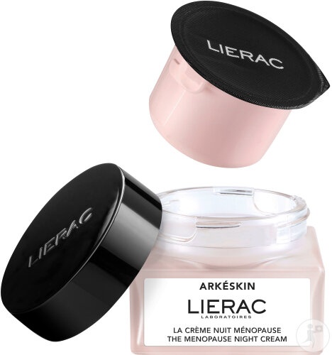 Lierac Arkéskin Menopause Cremă De Noapte Hidratantă Rezervă 50ml - Img 1