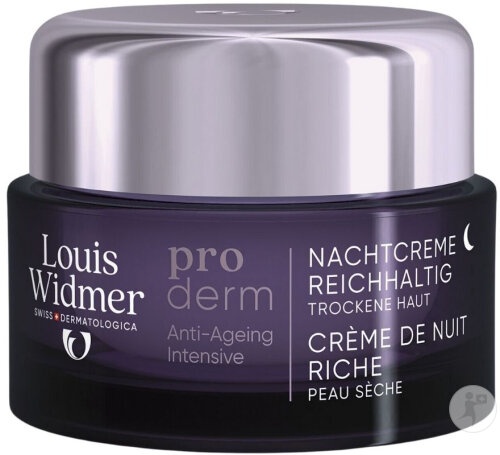 Louis Widmer Nutriderm Cremă De Noapte Revitalizantă Fără Parfum 50ml - Img 1
