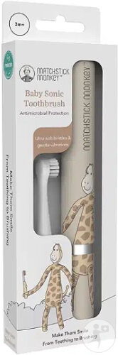 Matchstick Monkey Periuță De Dinți Pentru Bebelu Sonic Girafă 1buc - Img 1