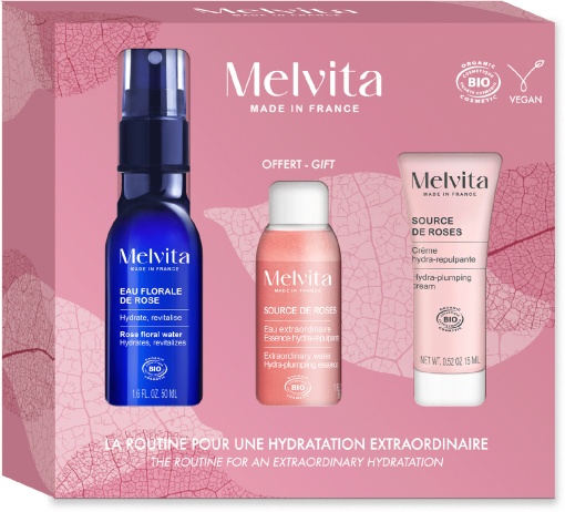 Melvita Set Cadou Source De Roses 3 Produse - Img 1