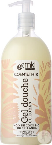Mkl Green Nature Gel De Duș Cocos Cu Pompă 1l - Img 1