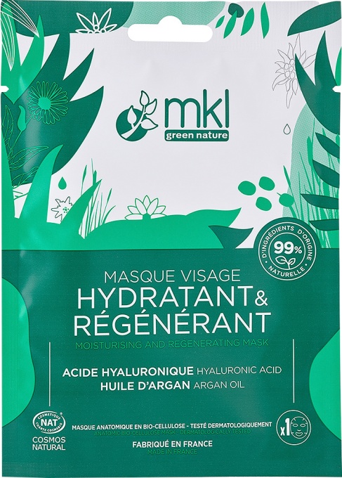 MKL Green Nature Mască Facială Hidratantă Regenerantă 10ml - Img 1