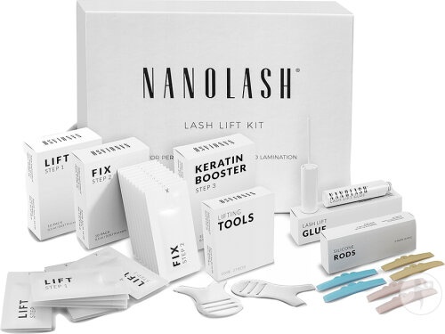 Nanolash Kit Pentru Lifting Și Laminare Gene 1 Set - Img 1