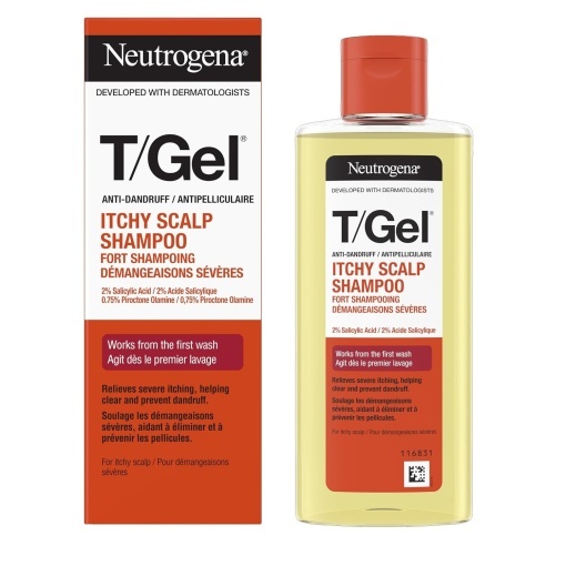 Neutrogena T/Gel Fort Șampon Pentru Mâncărime Severă Păr Normal Până Uscat 150ml - Img 1