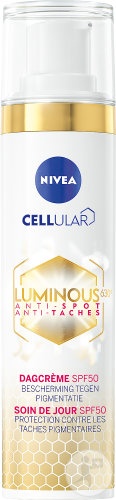 Nivea Cellular Luminous 630 Cremă De Zi SPF50 Protecția Împotriva Pigmentării 40ml - Img 1