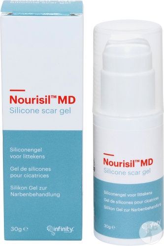 Nourisil MD Gel De Silicon Pentru Cicatrici 30g - Img 1