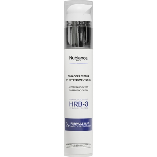 Nubiance HRB-3 Îngrijire Corectoare Hipergpigmentare Față Formulă Noapte Flacon 50ml - Img 1