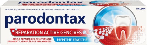 Parodontax Active Repair Pastă De Dinți Gingii Fresh Mint Tub 75ml - Img 1