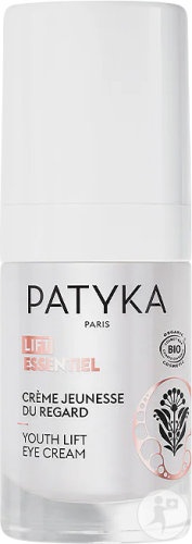 Patyka Lift Essentiel Cremă Pentru Întinerirea Privirii Bio Flacon Cu Pompiță 15ml - Img 1