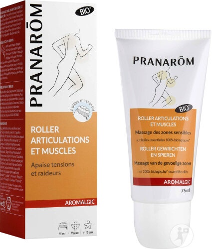 Pranarôm Aromalgic Roller Articulații Și Mușchi Obosiți Bio Tub 75ml - Img 1