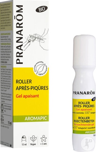 Pranarôm Aromapic Roller Gel Calmant După Înțepăturile De Țânțari 15ml - Img 1