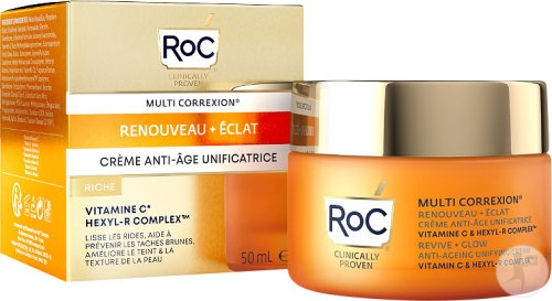 RoC Multi Correxion Reînnoire + Strălucire Cremă Anti-Îmbătrânire 50ml - Img 1