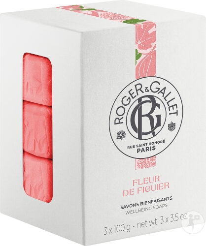 Roger&amp;Gallet Fleur De Figuier Săpun De Bunăstare 3x100g - Img 1