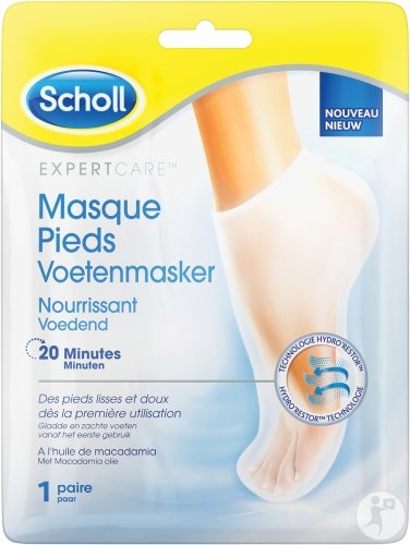 Scholl Expert Care Mască HrănitoarePentru Picioare 1 Pereche - Img 1