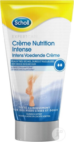 Scholl Expert Intense Nutrition Cremă Pentru Picioare Foarte Uscate Tub 150ml - Img 1