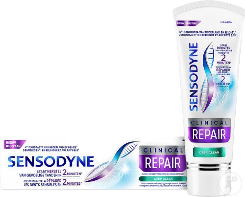Sensodyne Clinical Repair Pastă De Dinți Deep Clean 75ml - Img 1