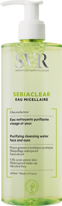 SVR Sebiaclear Apă Micelară Flacon Cu Pompă 400ml
