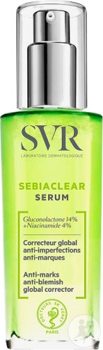 SVR Sebiaclear Ser Corector Anti-Imperfecțiuni Pentru Ten Gras Cu Tendință Acneică 30ml - Img 1