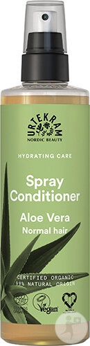 Urtekram Balsam Spray Pentru Păr Normal Aloe Vera 250ml - Img 1
